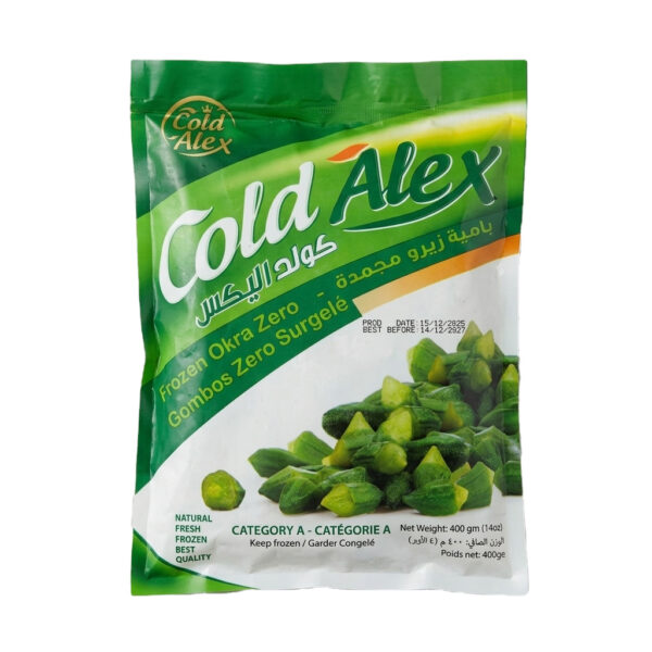 Frozen Okra Zero 400g