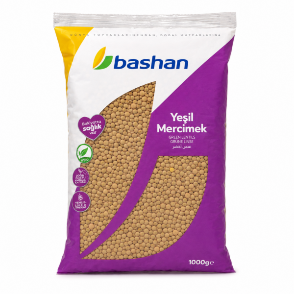 Bashan Green Lentils 1kg