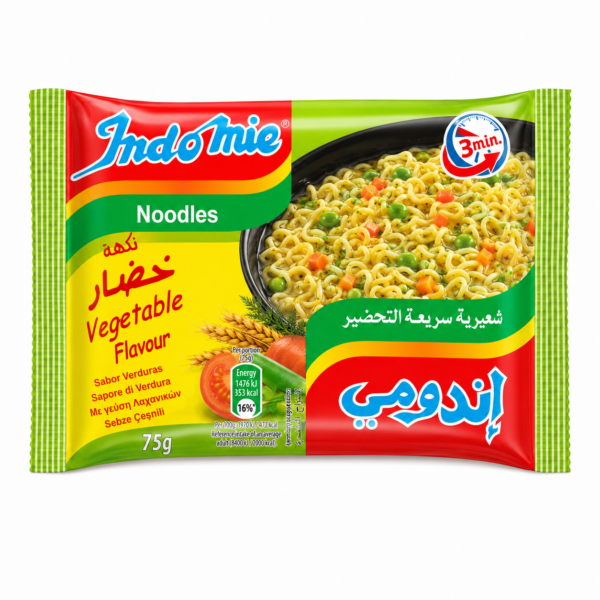 Indomie Vegetable Instant Noodles 75g