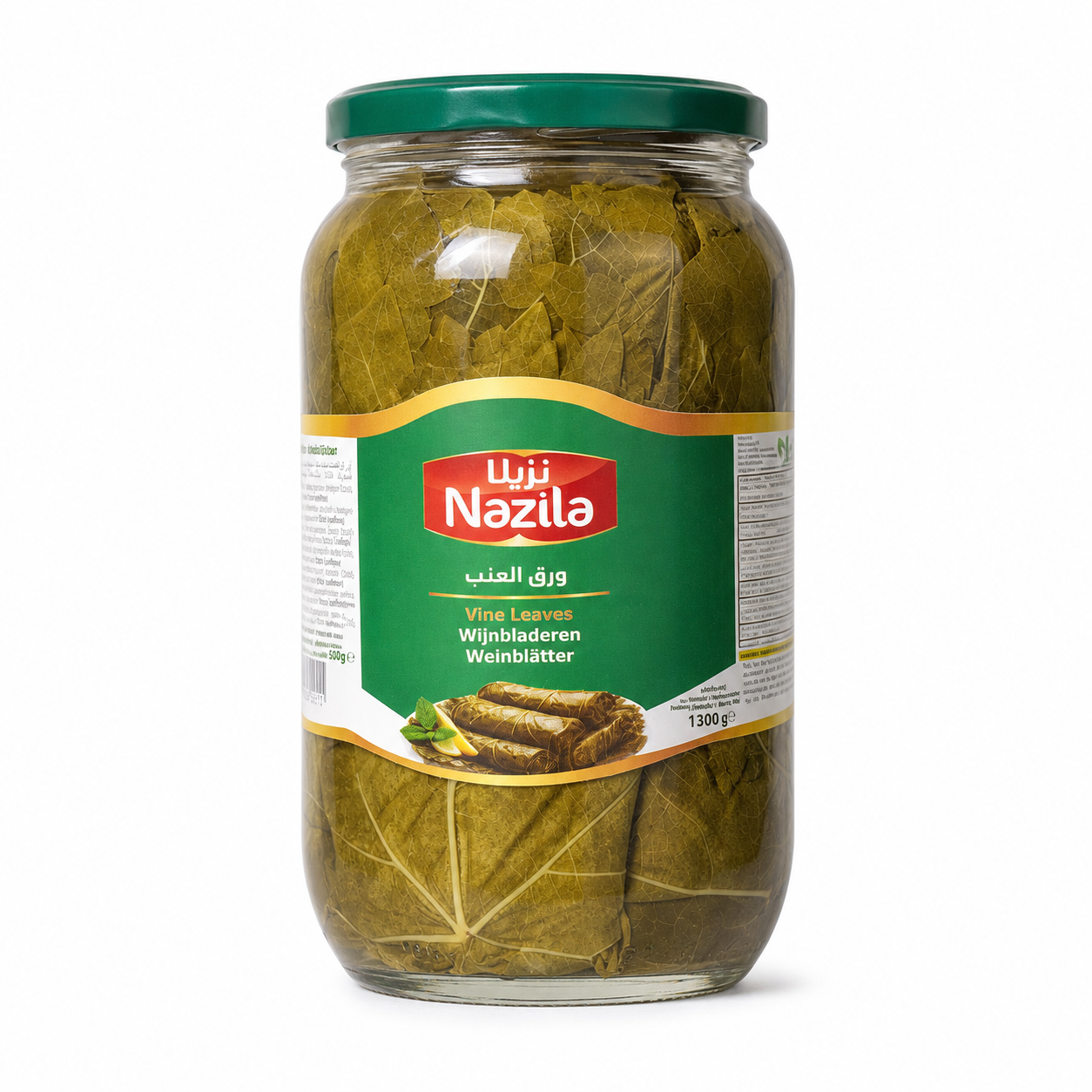 f03c89_7ae13c3da95142a39a566c711e3e9732mv2.png Nazila Vine Leaves 1.3kg - Image 1