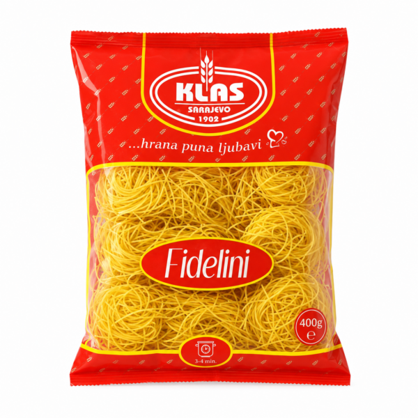 Klas Fidelini Pasta 400g