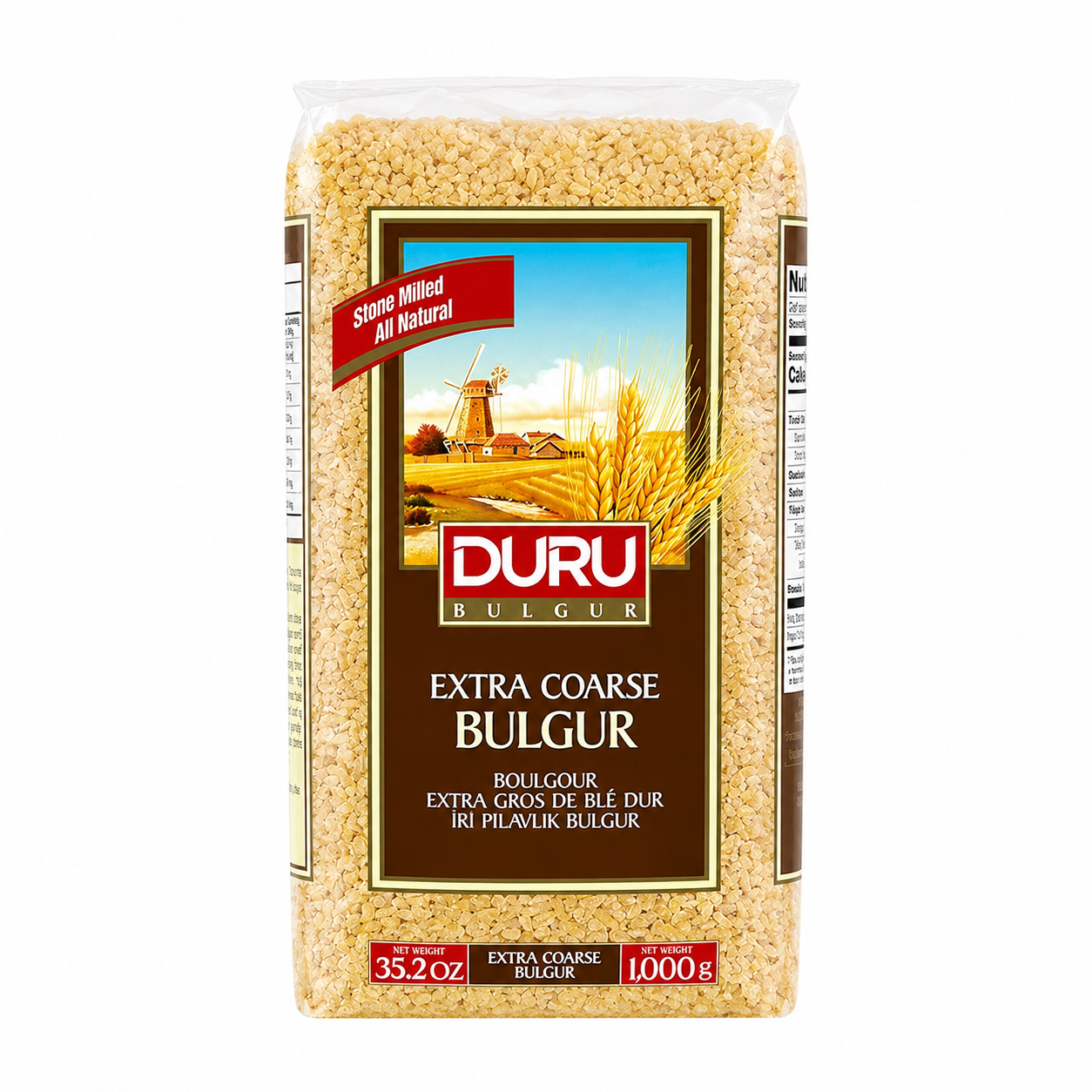 f03c89_91996479bb9844228cacd63f3c82353bmv2.png Duru Extra Coarse Bulgur 1kg - Image 1