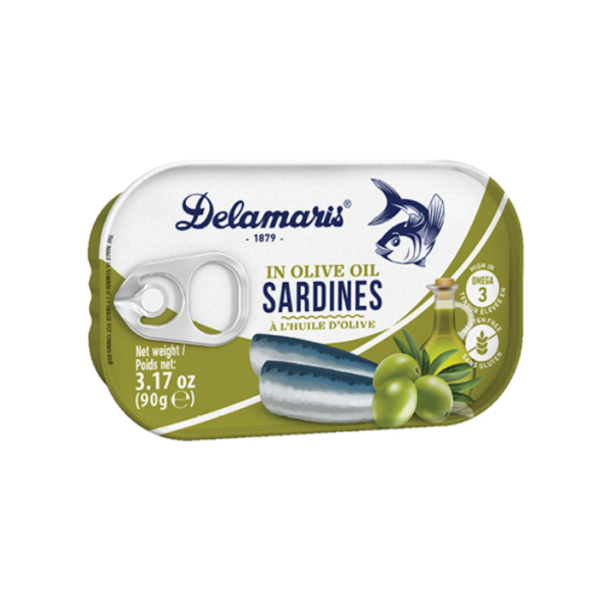 Delamaris Sardines in Olive Oil 90g