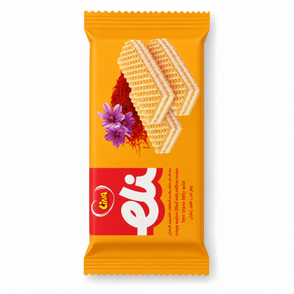 Lina Eli Saffron Strawberry Dark Chocolate Bar 40g
