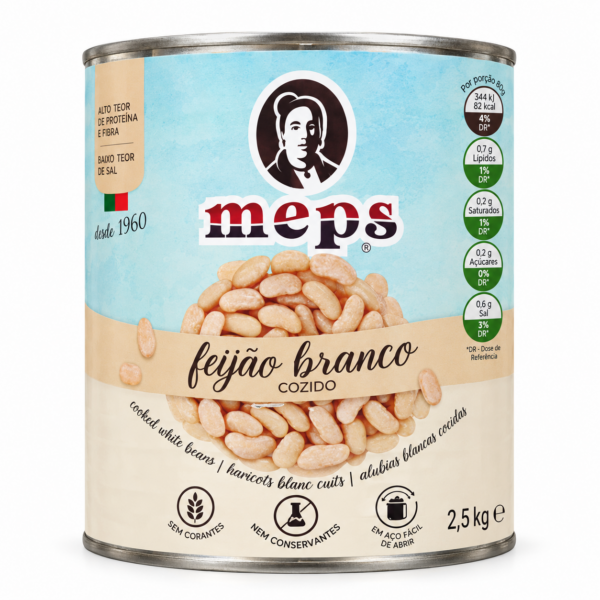 Meps White Beans 2.5kg